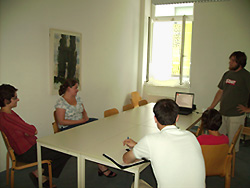 Study groups room nr. 4, with TV-set, video-player and DVD-player